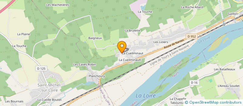 localisation de l'entreprise CARS MOOD EVENTS  LANGEAIS