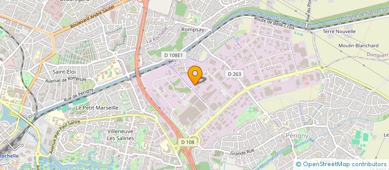 localisation de l'entreprise CARS & MOTION  PERIGNY