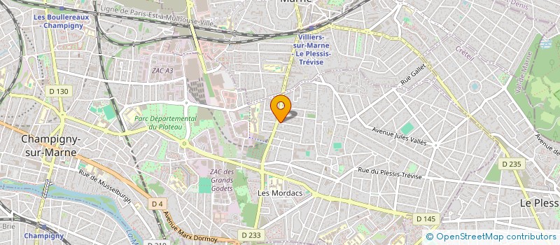 localisation de l'entreprise CARS N DRIVE à CHAMPIGNY-SUR-MARNE