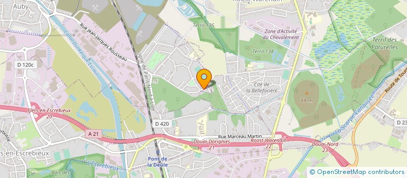 localisation de l'entreprise CARS N1  AUBY