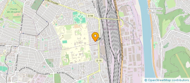 localisation de l'entreprise CARS NEGOCE 76  SOTTEVILLE-LES-ROUEN