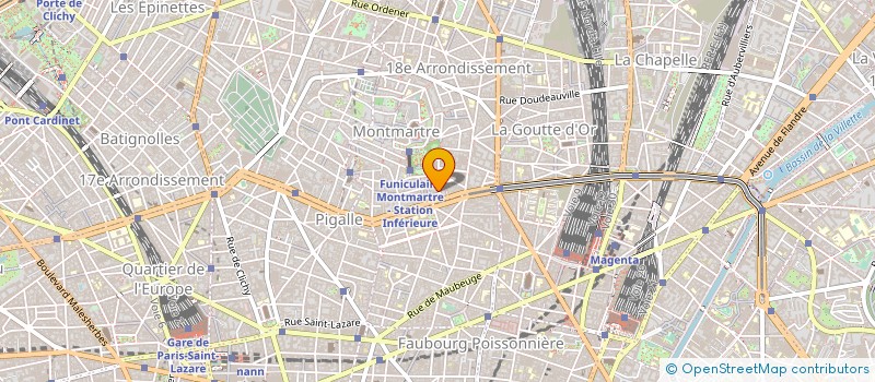 localisation de l'entreprise CARS PALACE à PARIS