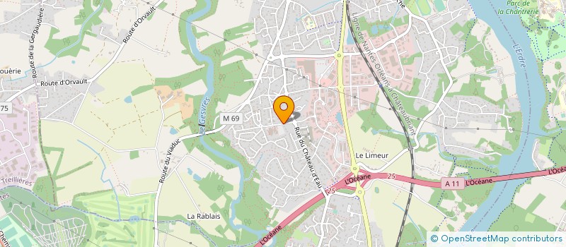 localisation de l'entreprise CARS PRESQU'ILE AUTOMOBILES à LA CHAPELLE-SUR-ERDRE