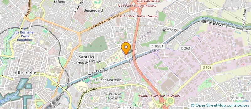 localisation de l'entreprise CARS'PROS  LA ROCHELLE