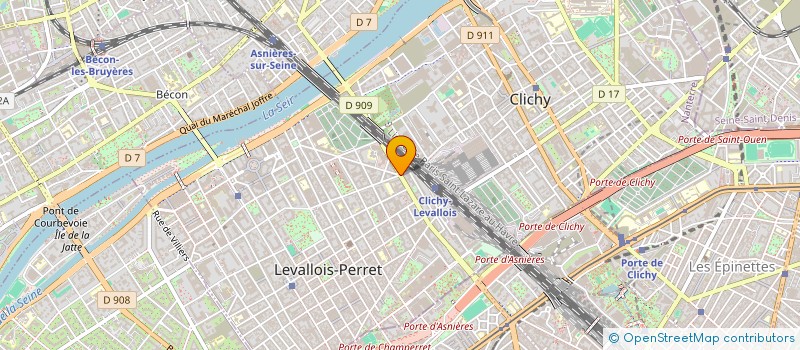 localisation de l'entreprise CARS SECURITY à LEVALLOIS-PERRET