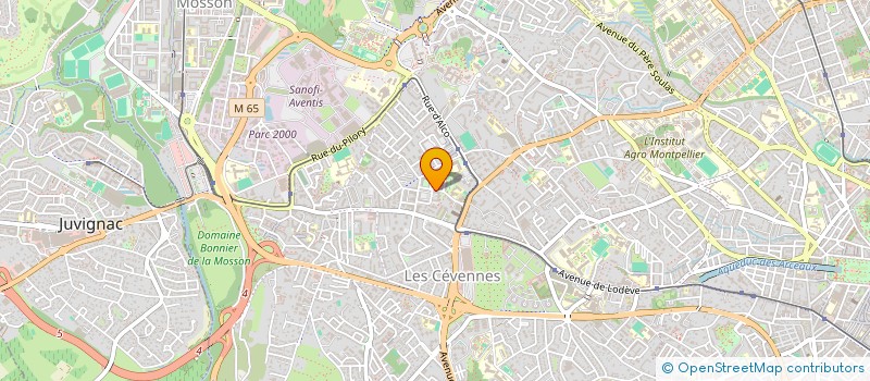 localisation de l'entreprise CARS SELECT à MONTPELLIER