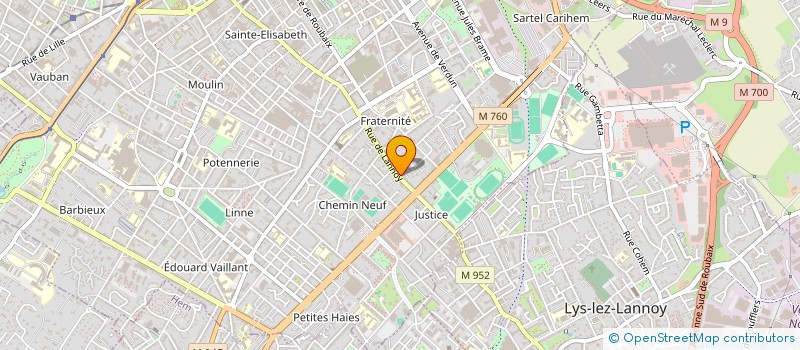 localisation de l'entreprise CARS SENSATION  ROUBAIX