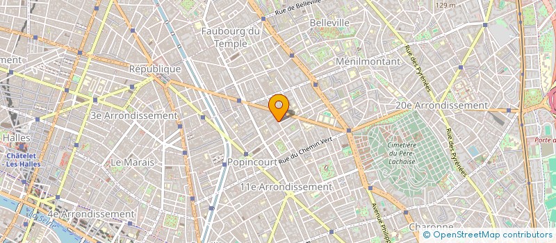 localisation de l'entreprise CARS SERVICES à PARIS