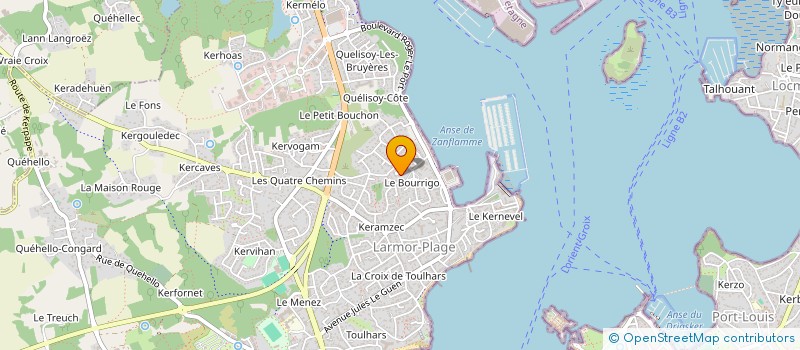 localisation de l'entreprise CARS SERVICES  LARMOR-PLAGE