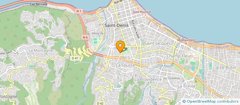 localisation de l'entreprise CARS SOS 974 à SAINT-DENIS