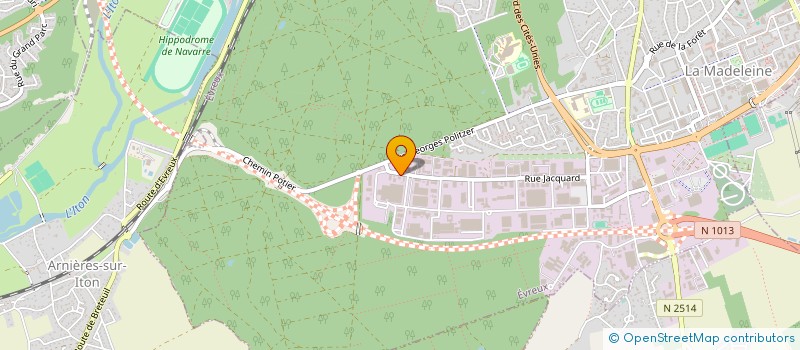 localisation de l'entreprise CARS SYSTEME à EVREUX