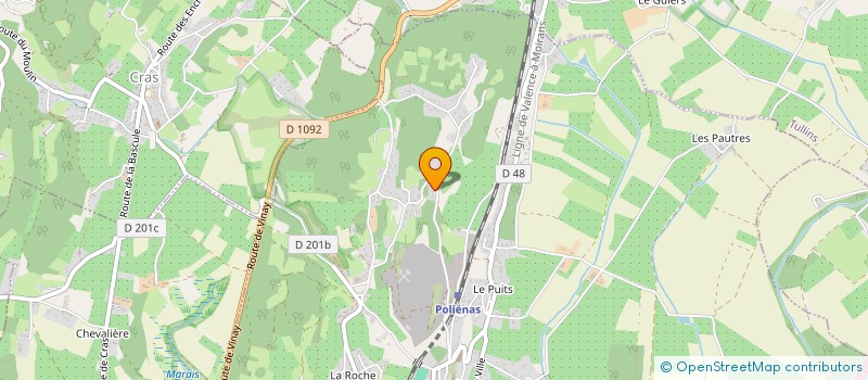 localisation de l'entreprise CARS TRANSPORT  POLIENAS