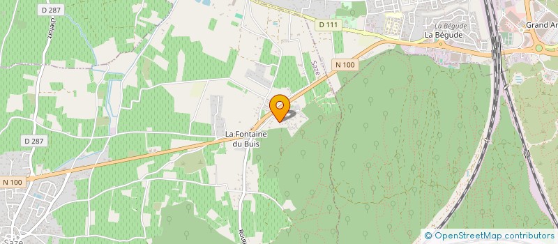 localisation de l'entreprise CARS VO 30  SAZE