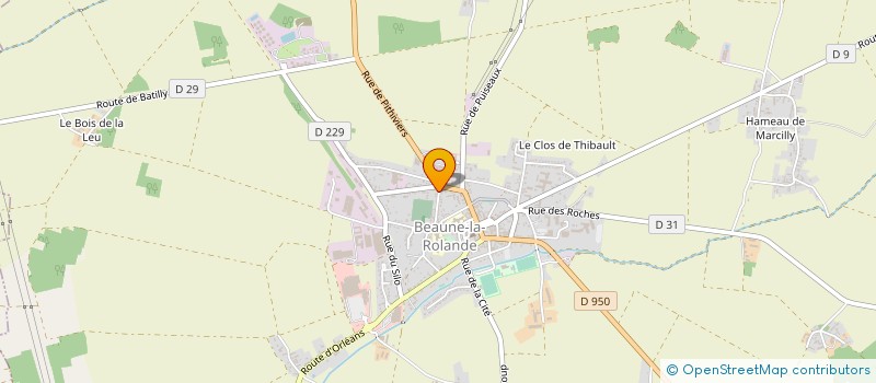 localisation de l'entreprise CARSAM  BOISCOMMUN