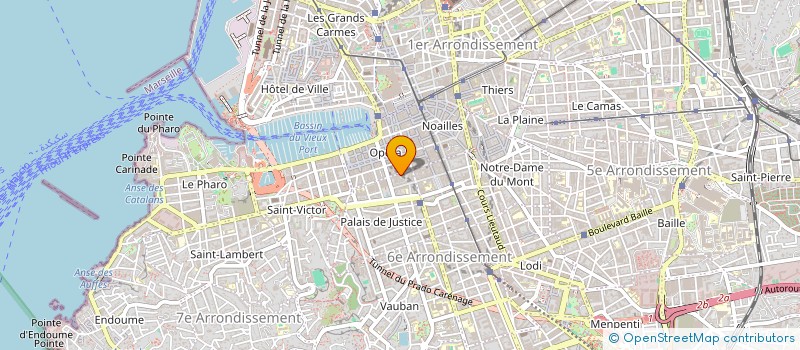 localisation de l'entreprise CARSAM ASSOCIATION  MARSEILLE