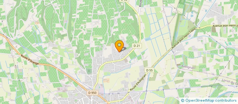 localisation de l'entreprise CARSAN  SARRIANS