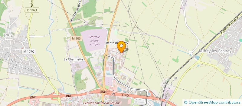 localisation de l'entreprise CARSAT BOURGOGNE ET FRANCHE COMTE  DIJON