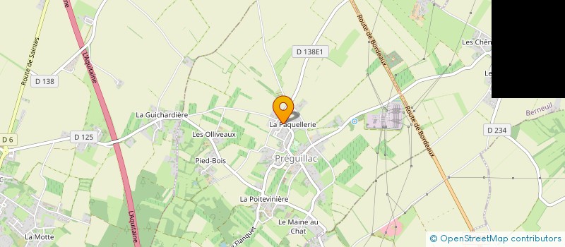 localisation de l'entreprise CARSAY  PREGUILLAC