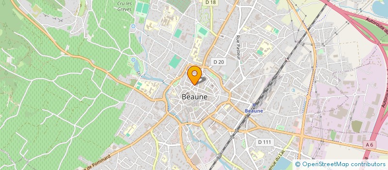 localisation de l'entreprise CARSENAC à BEAUNE