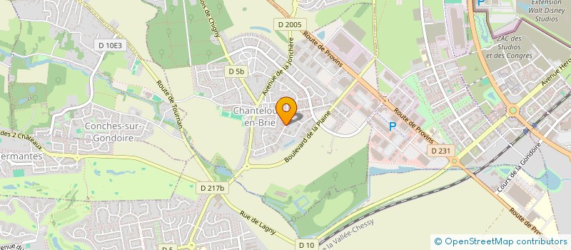 localisation de l'entreprise CARSERVICE  LAGNY-SUR-MARNE