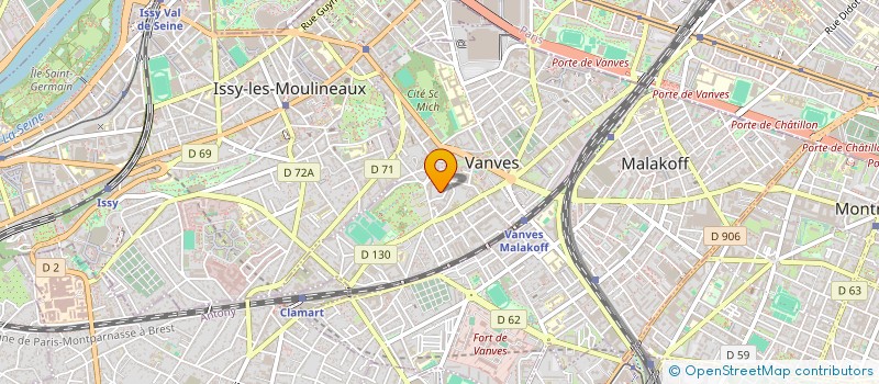 localisation de l'entreprise CARSLIONS à VANVES