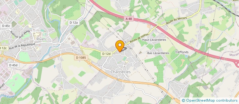 localisation de l'entreprise CARSOF  CHARNECLES