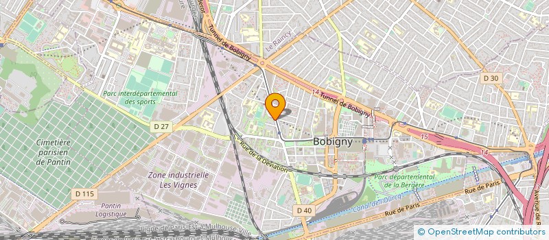 localisation de l'entreprise CARSPLAN SERVICES  BOBIGNY