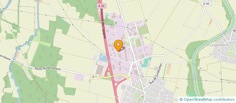 localisation de l'entreprise CARSPOT AUTOMOBILES  HEGENHEIM