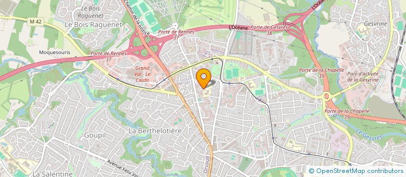 localisation de l'entreprise CARSTYLE à NANTES