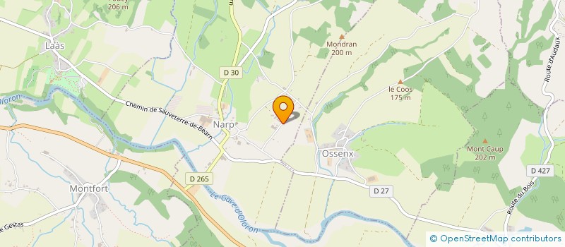 localisation de l'entreprise CARSU ENERGIE  NARP