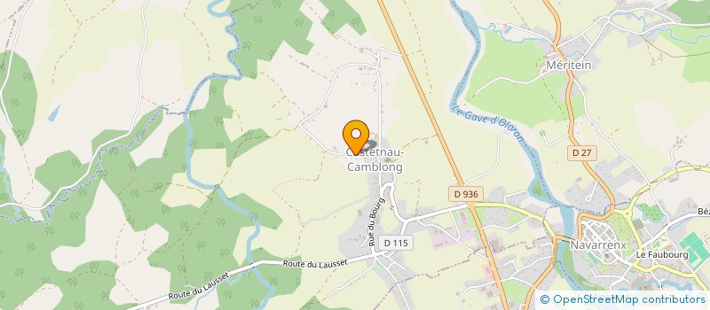 localisation de l'entreprise CARSU INVEST  CASTETNAU-CAMBLONG