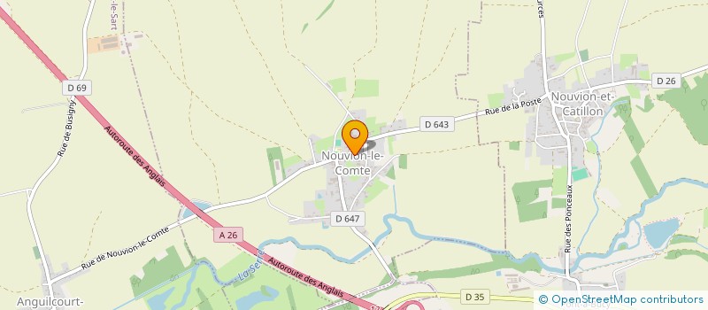 localisation de l'entreprise CARSY  NOUVION-LE-COMTE