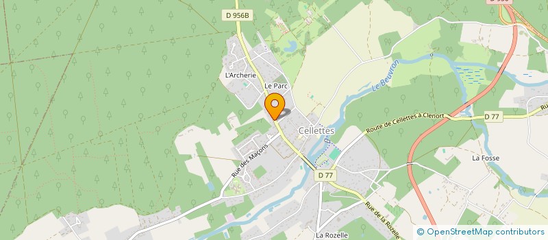 localisation de l'entreprise CARSYLAS  LE CONTROIS-EN-SOLOGNE