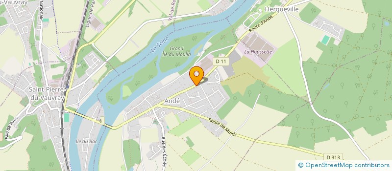 localisation de l'entreprise CART' INFO CONSULTING  ANDE