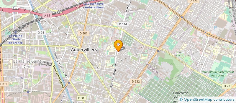 localisation de l'entreprise CART MODE à AUBERVILLIERS