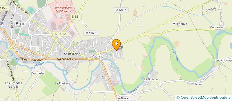 localisation de l'entreprise CART. TONER à FRAZE