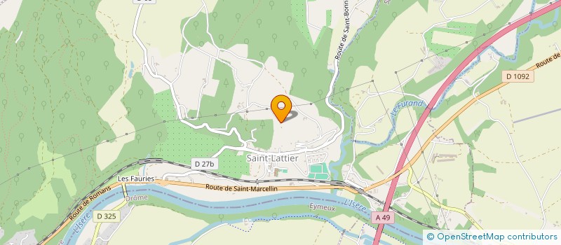 localisation de l'entreprise CARTA-JEN  SAINT-LATTIER