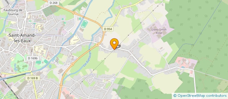 localisation de l'entreprise CARTAGENE à SAINT-AMAND-LES-EAUX