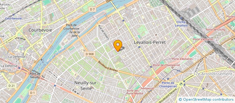 localisation de l'entreprise CARTAGO à NEUILLY-SUR-SEINE