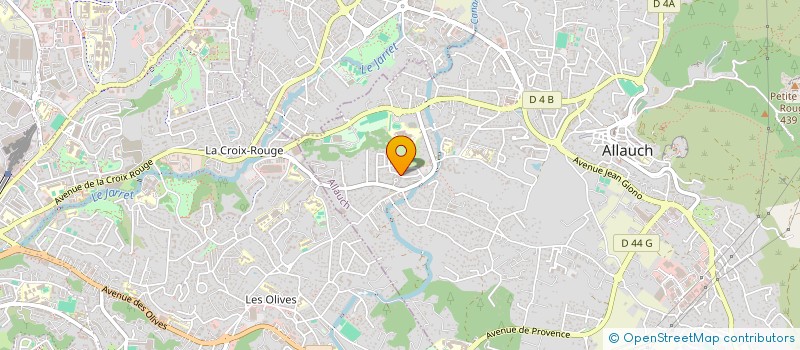 localisation de l'entreprise CARTAQUINE  ALLAUCH