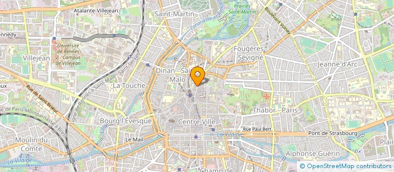 localisation de l'entreprise CARTARENNES à RENNES