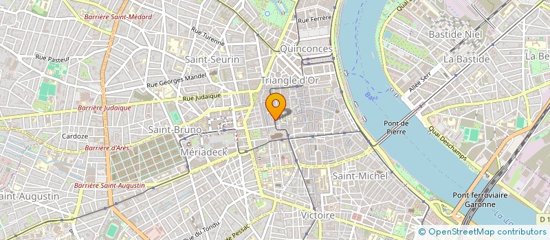 localisation de l'entreprise CARTAU à BORDEAUX