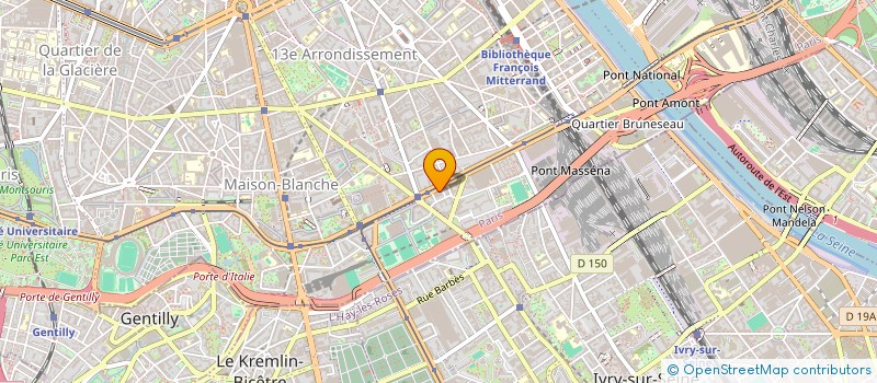 localisation de l'entreprise CARTAX  PARIS