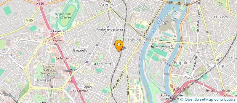localisation de l'entreprise CARTE A BULLES SECURISEE  TOULOUSE