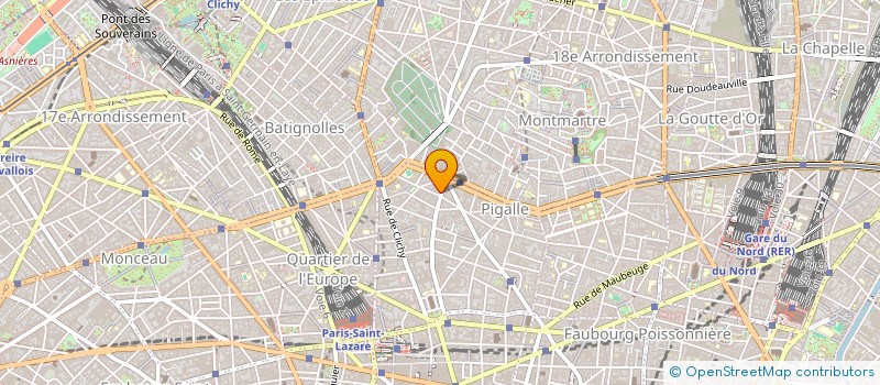 localisation de l'entreprise CARTE BLANCHE  PARIS