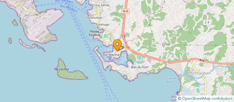 localisation de l'entreprise CARTE BLANCHE à LE GOSIER