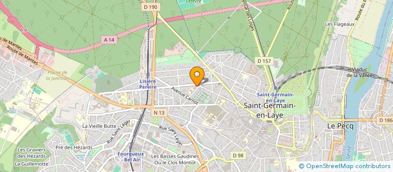 localisation de l'entreprise CARTE BLANCHE  SAINT-GERMAIN-EN-LAYE