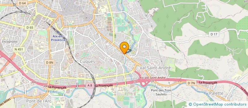 localisation de l'entreprise CARTE CAB AIXOIS RECHERCHE TRAITEMENT EN à AIX-EN-PROVENCE