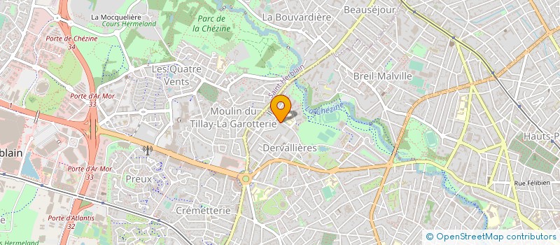 localisation de l'entreprise CARTE CULINAIRE 44 à NANTES