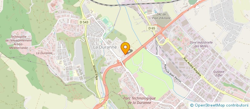 localisation de l'entreprise CARTE FINANCEMENT PROVENCE à AIX-EN-PROVENCE